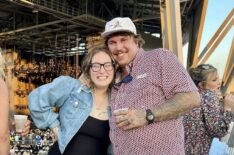 Lauryn 'Pumpkin' Shannon and Darrin Kitchens at a concert.