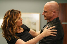 Mariska Hargitay as Captain Olivia Benson, Christopher Meloni as Det. Elliot Stabler in 'Law & Order: Organized Crime'