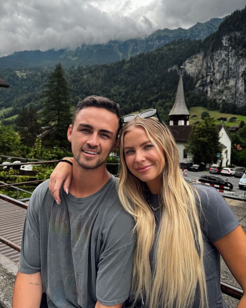 Mayci and Jacob Neeley pose together