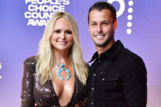 Miranda Lambert and Brendan McLoughlin attend the 2024 People's Choice Country Awards at The Grand Ole Opry on September 26, 2024 in Nashville, Tennessee.