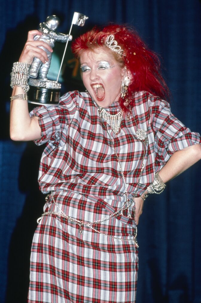 Cyndi Lauper at the 1984 MTV Video Music Awards