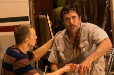 Drew Starkey as Rafe, Charles Esten as Ward Cameron in Season 3 of 'Outer Banks'