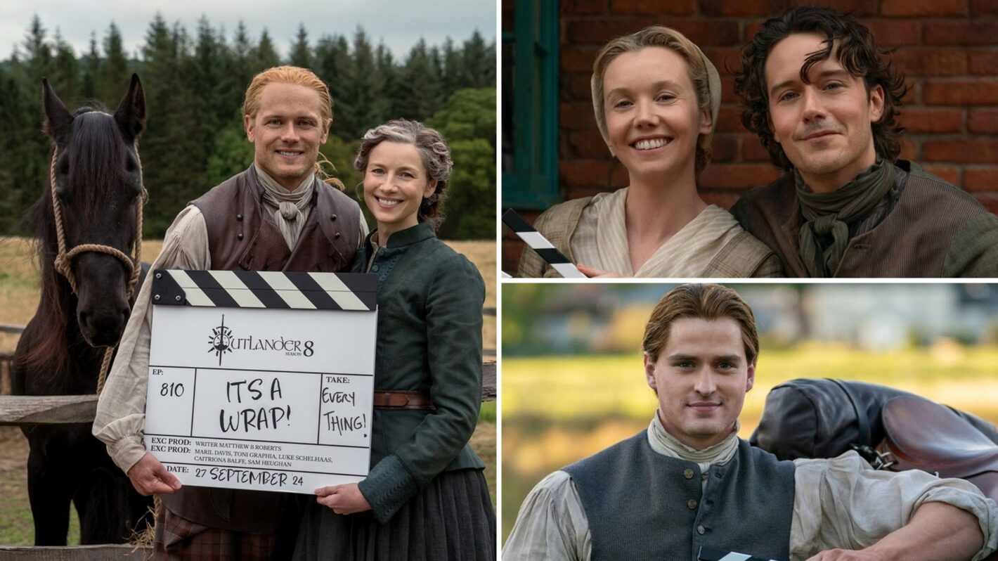 ‘Outlander’ Sophie Skelton Describes Cast’s Teary Goodbye on Final Day