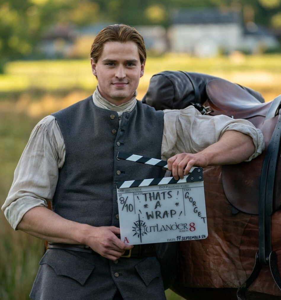 Charles Vandervaart wraps filming on 'Outlander' Season 8