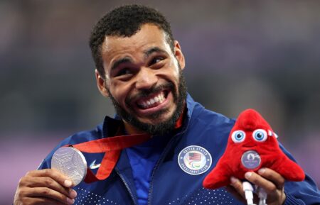 Former Survivor contestant Ryan Medrano celebrates silver medal win at 2024 Paralympics