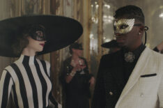 Lily Collins as Emily, Samuel Arnold as Julien in 'Emily in Paris'