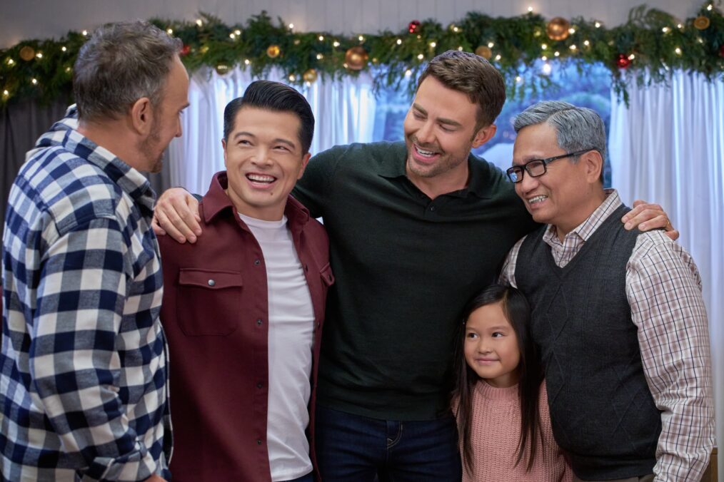 Vincent Rodriguez III and Jonathan Bennett in 'Season's Greeting From Cherry Lane'