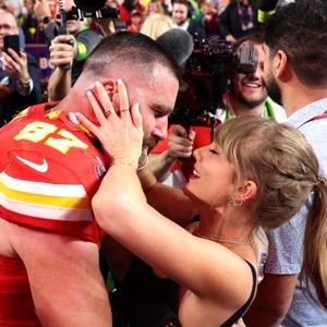 Taylor Swift and Travis Kelce Headshot
