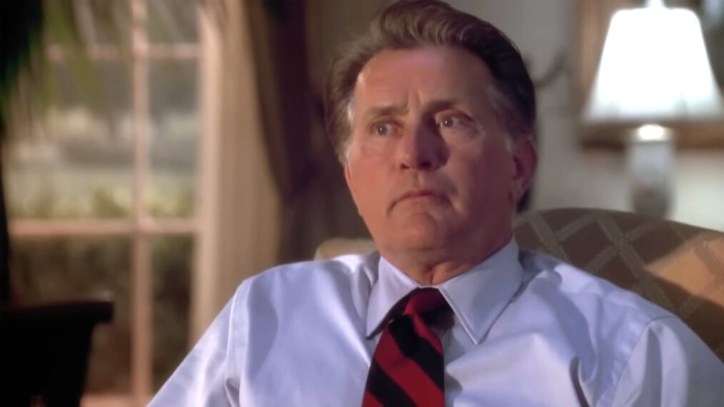 Martin Sheen as Jed Bartlet in 'The West Wing'