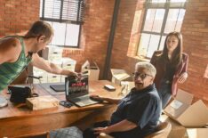Abby McEnany and Fiona Rene — Behind the Scenes of 'Tracker' Season 2 Premiere 'Out of the Past'