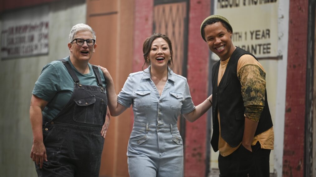 Abby McEnay, Fiona Rene and Eric Graise — Behind the Scenes of 'Tracker' Season 2 Premiere 