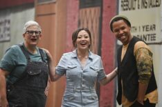Abby McEnay, Fiona Rene and Eric Graise — Behind the Scenes of 'Tracker' Season 2 Premiere 'Out of the Past'