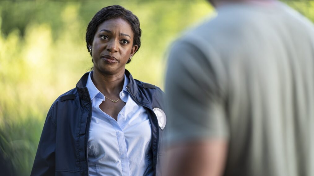 Enuka Okuma as US Marshall Jenny Martinez — 'Tracker' Season 2 Premiere 
