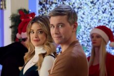 Ashley Newbrough and Torrance Coombs in 'Unwrapping Christmas: Lily's Destiny'