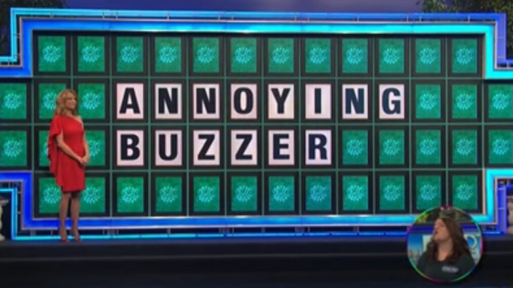 'Wheel of Fortune' million dollar puzzles Kristen Andrews - Annoying Buzzer