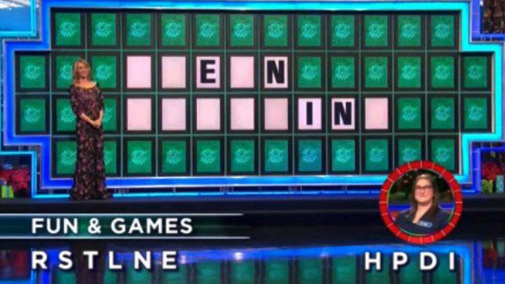 'Wheel of Fortune' million dollar puzzles Eva Klentos