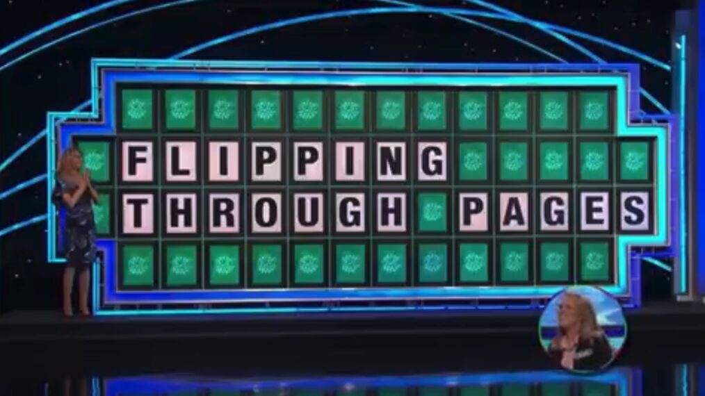'Wheel of Fortune' million dollar puzzles Kaia Lacy - Flipping Through Pages