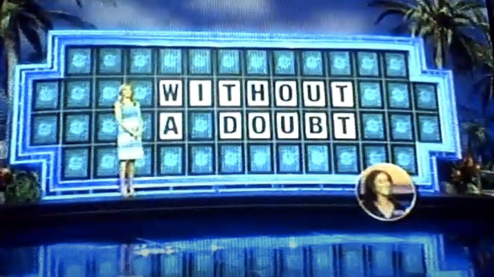 'Wheel of Fortune' million dollar puzzles Whitney Shields - WITHOUT A DOUBT