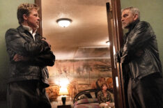 Brad Pitt and George Clooney in Wolfs
