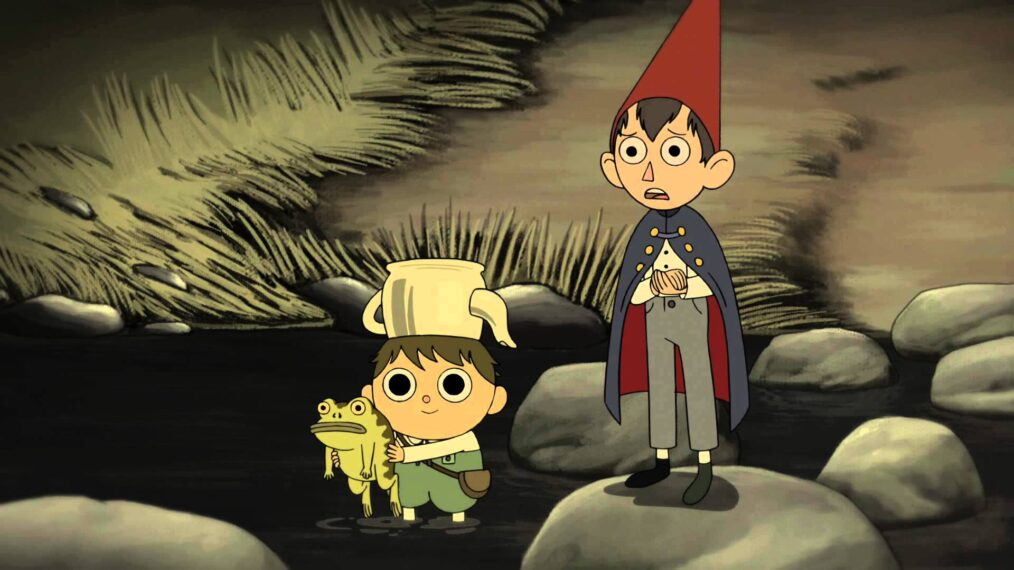 Gregory (voiced by Collin Dean) and Wirt (voiced by Elijah Wood) in 'Over the Garden Wall'