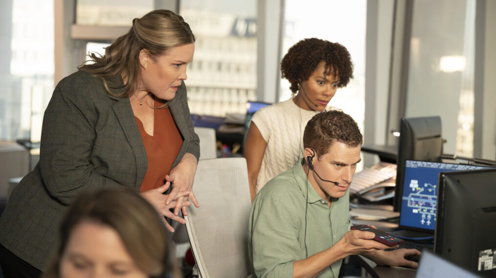 Sarah Chaney, Tiffany C. Adams, and Jake Green — '9-1-1' Season 8 Episode 2 