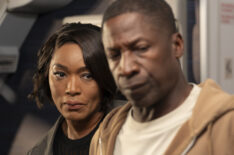 Angela Bassett as Athena Grant, Glenn Plummer as Dennis Jenkins — '9-1-1' Season 8 Episode 2 'When the Boeing Gets Tough...'