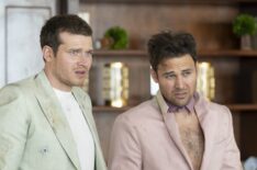 Oliver Stark as Buck and Ryan Guzman as Eddie in '9-1-1' Season 7 Episode 6 'There Goes the Groom'
