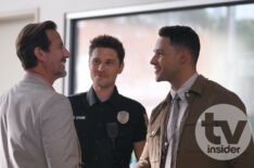 Henry Ian Cusick as Enzo! '9-1-1: Lone Star' First Look of T.K.'s Stepfather Meeting Carlos