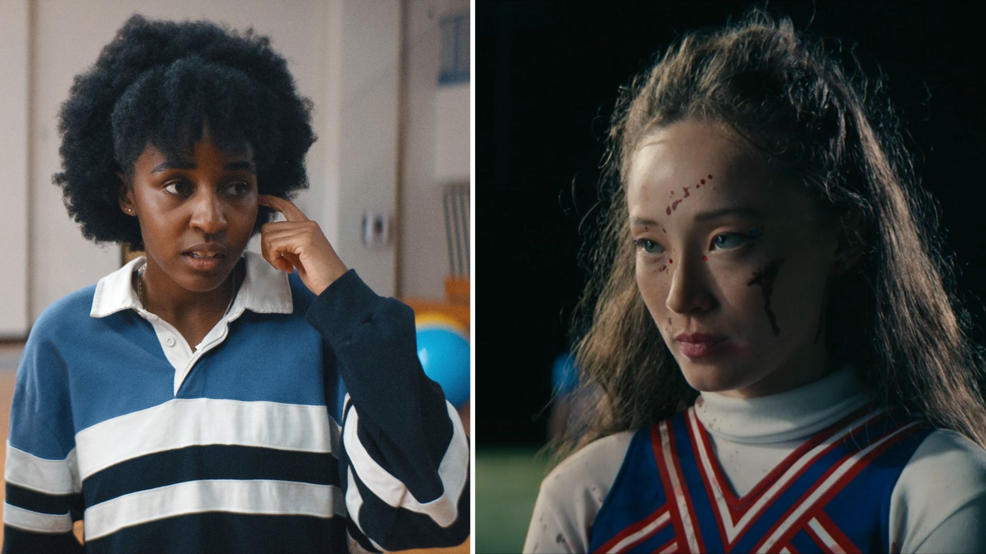 Ayo Edebiri and Havana Rose Liu in 'Bottoms'