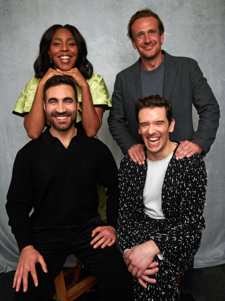 Jessica Williams, Jason Segel, Brett Goldstein, and Michael Urie at NYCC 2024