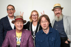 SpongeBob stars Tom Kenny, Bill Fagerbakke, Carolyn Lawrence, Mr. Lawrence, and Rodger Bumpass at NYCC 2024