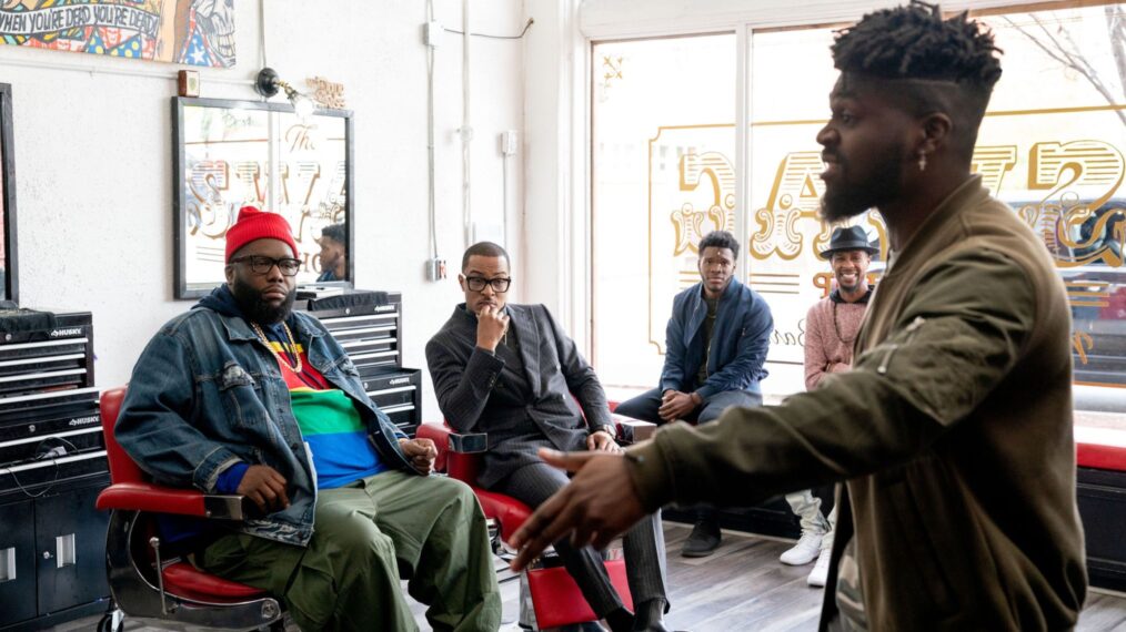 Caleb Colossus performs during season one of 'Rhythm + Flow' with Killer Mike and T.I.