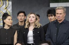 Alicia Hannah-Kim as Kim Da-Eun, Daniel Kim as Yoon, Peyton List as Tory Nichols, Brandon H. Lee as Kwon, Martin Kove as John Kreese