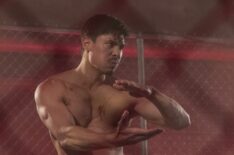 Lewis Tan as Sensei Wolf in Cobra Kai