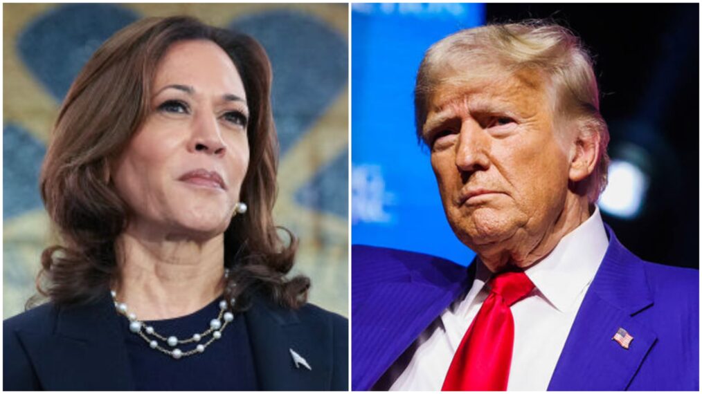 Kamala Harris and Donald Trump