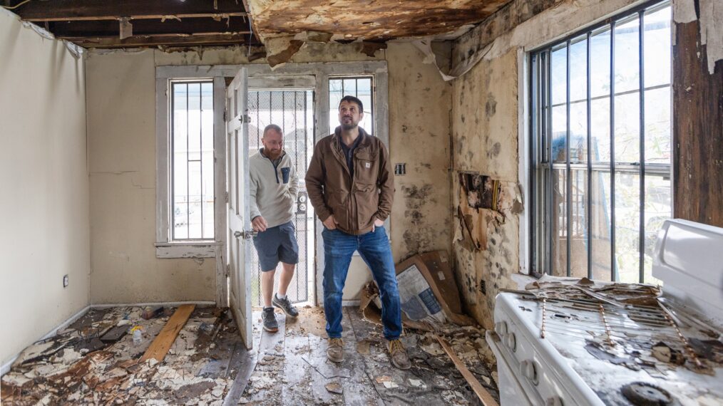 Keith Bynum and Evan Thomas in Bargain Block New Orleans