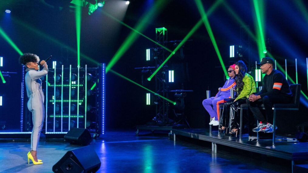 Londynn B performing during season one of 'Rhythm + Flow'