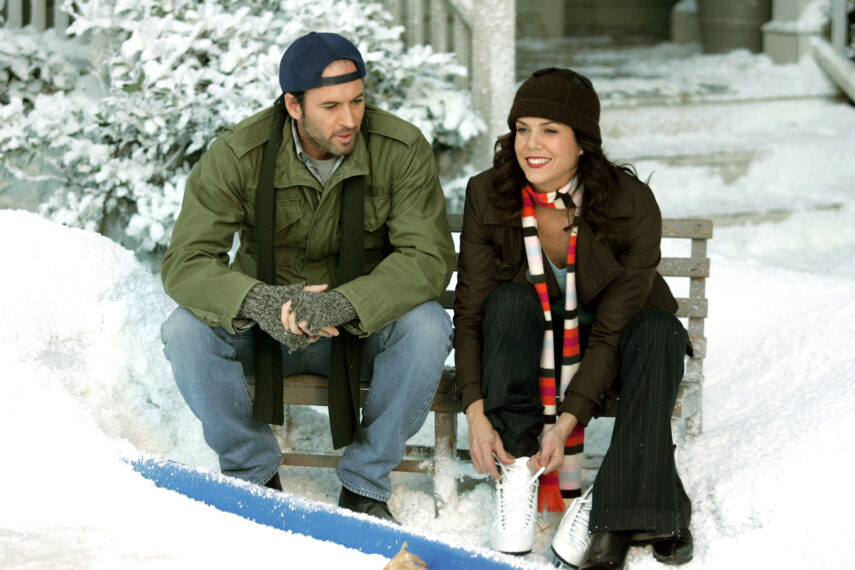 Lauren Graham and Scott Patterson in Gilmore Girls - 'Women of Questionable Morals'
