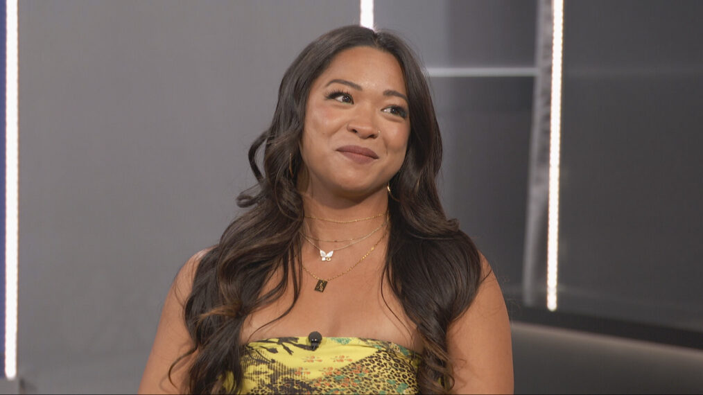 BIG BROTHER October 10 on the CBS Television Network and streaming on Paramount+ (live and on-demand for Paramount+ with Showtime subscribers, or on-demand for Paramount+ Essential subscribers the day after the episode airs)* Pictured: Rubina Bernabe. Photo: CBS ©2024 CBS Broadcasting, Inc. All Rights Reserved. Highest quality screengrab available.