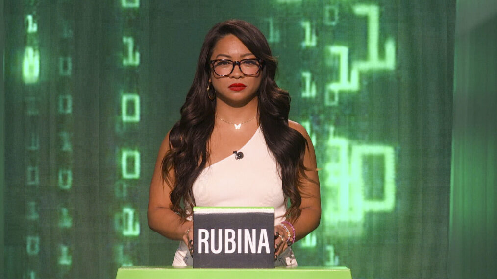 BIG BROTHER October 6 on the CBS Television Network and streaming on Paramount+ (live and on-demand for Paramount+ with Showtime subscribers, or on-demand for Paramount+ Essential subscribers the day after the episode airs)* Pictured: Rubina Bernabe. Photo: CBS ©2024 CBS Broadcasting, Inc. All Rights Reserved. Highest quality screengrab available.