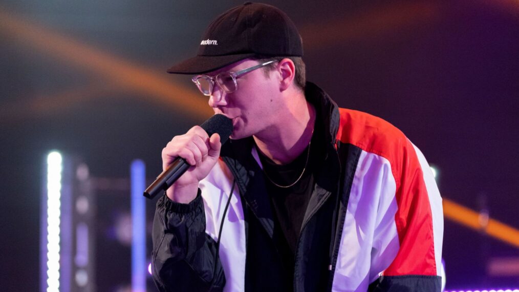 Sam Be Yourself performing during season one of 'Rhtyhm + Flow'