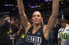Screenshot of Sue Bird from 'Sue Bird in the Clutch' on Netflix