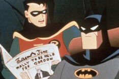 Batman: The Animated Series, (from left): Robin, Batman, 1992-95.