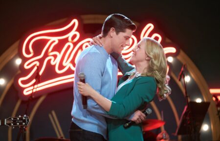 Jordan Litz and Ginna Claire Mason in 'A Carol for Two'