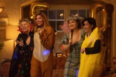 Eva Birthistle, Anne-Marie Duff, Sharon Horgan, Eve Hewson, and Sarah Greene in 'Bad Sisters' Season 2