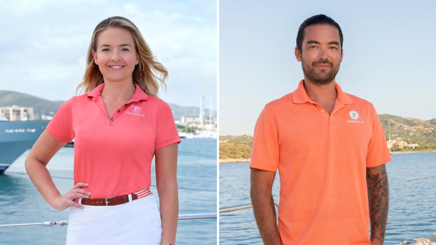 Daisy Kelliher and Colin Macrae of 'Below Deck Sailing Yacht'