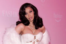 Cardi B attends the Victoria's Secret Fashion Show 2024 on October 15, 2024 in New York City.