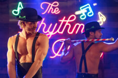Chad Michael Murray as Luke and Hector David Jr. as Ricky in The Merry Gentlemen