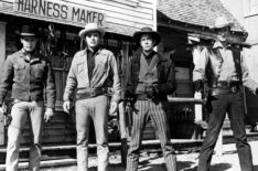 Chad Everett, Mike Greene, Jack Elam, and Larry Ward in Cheyenne - 'A Man Called Ragan'