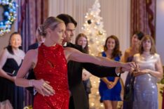 Corey Sevier and Rachel Skarsten in 'The Christmas Charade'